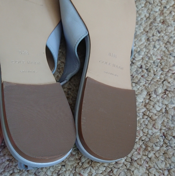 Cole Haan Merrit Skimmer light blue Slingback Flats size 8.5 - Picture 11 of 13
